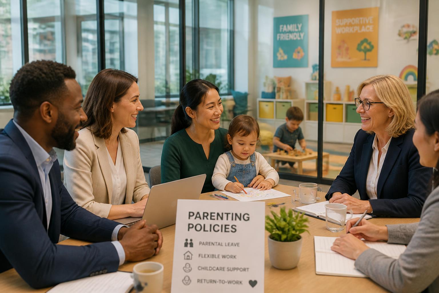 Parents conciliant vie professionnelle et vie familiale